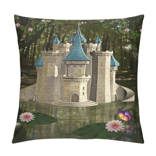Personality  Enchanted Castle Pillow Covers