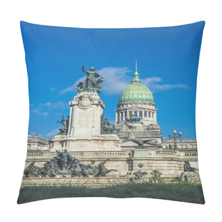 Personality  Congressional Plaza In Buenos Aires, Argentina Pillow Covers