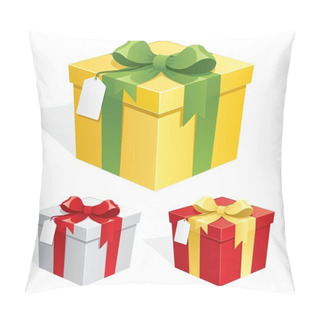 Personality  Gift Box Pillow Covers