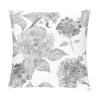 Personality  Background With Flowers And Leaves. Pillow Covers