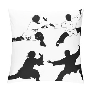 Personality  Shadow Kung Fu Pillow Covers