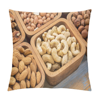 Personality  Cashew And Other Nuts Abstract Pillow Covers