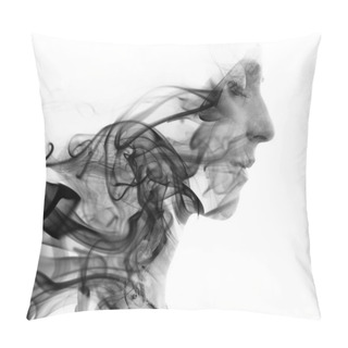 Personality  Her Beauty Lies In The Floating Mystery Of Her Existence Pillow Covers