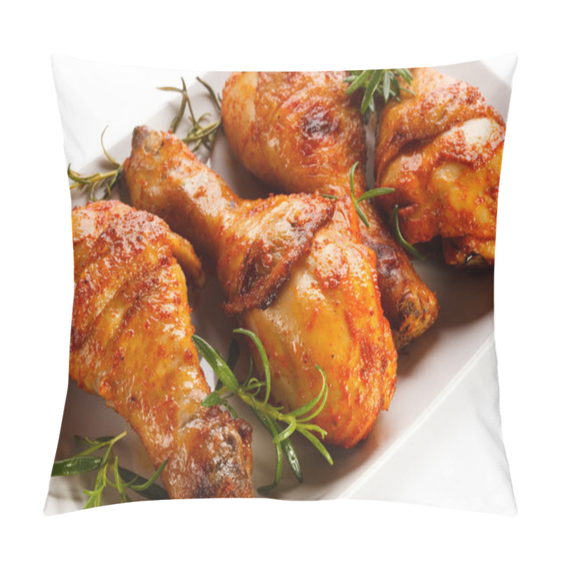 Personality  Grilled Chicken Drumsticks Pillow Covers