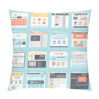 Personality  Web Template Pillow Covers