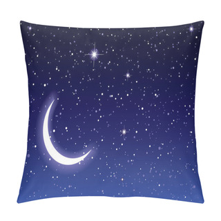 Personality  Space Moon Sky Pillow Covers
