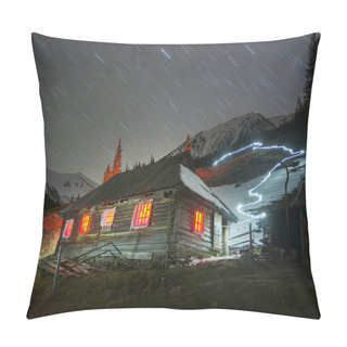Personality  Magic House In Mountains Pillow Covers