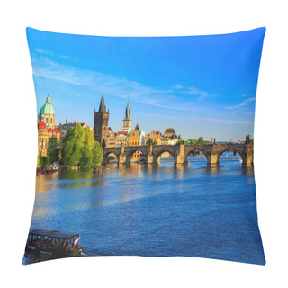 Personality  Prague, Czech Republic Skyline Pillow Covers