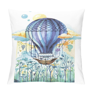 Personality  Air Balloon Fantasy Pillow Covers