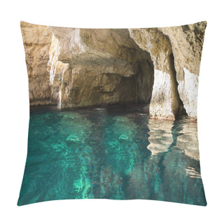 Personality  Blue Caves Pillow Covers