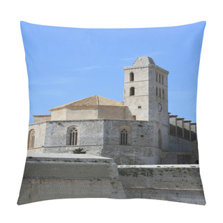 Personality  Catedral De Santa Maria In Ibiza Pillow Covers