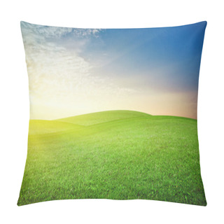 Personality  Panoramic Meadow Pillow Covers