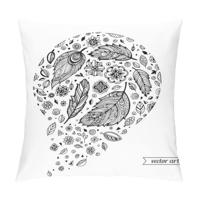 Personality  Hand Drawn Artwork Pillow Covers