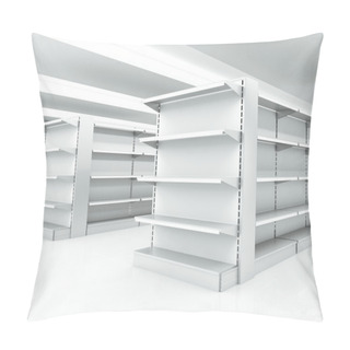 Personality  White Clean Shelves Pillow Covers