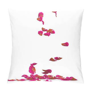 Personality  Rose Petals Speckled Fall On The Floor Pillow Covers