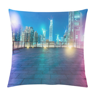 Personality  View Of Cityscape In Beijing Pillow Covers
