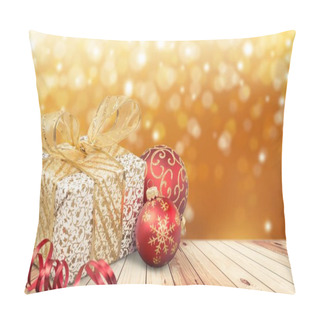 Personality  Christmas Decorations And Gift Box Pillow Covers