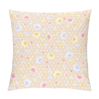 Personality  Pale Roses, Wallpaper Pillow Covers