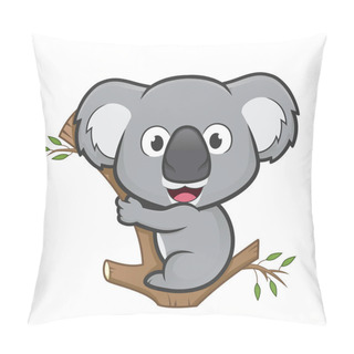 Personality  Koala On A Tree Pillow Covers