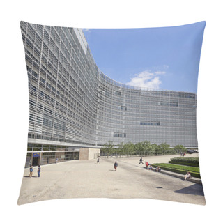 Personality  The Berlaymont Office Building Pillow Covers