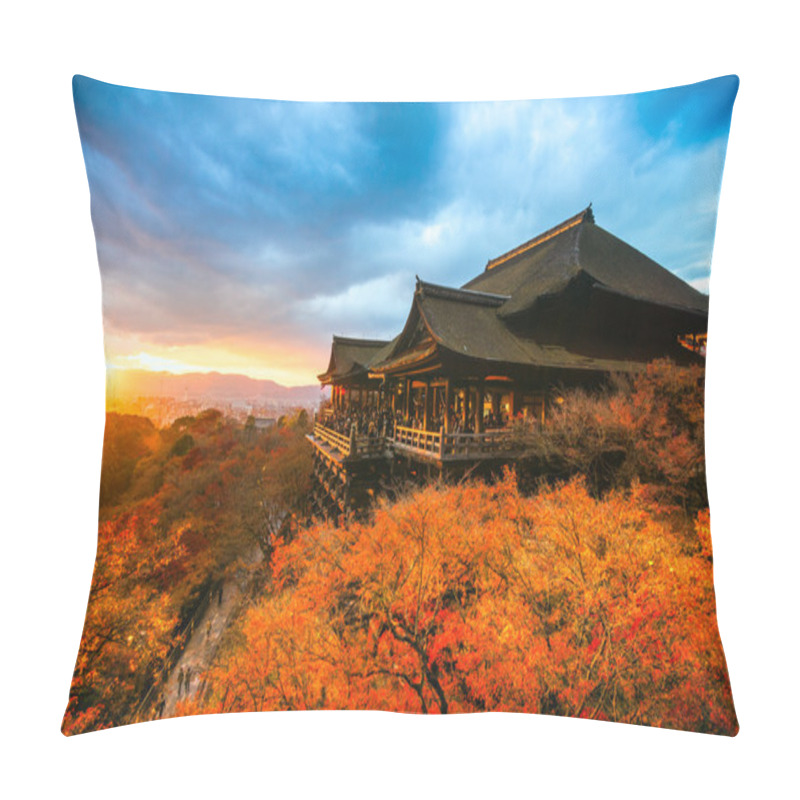 Personality  Kiyomizu-dera Temple In Kyoto, Japan Pillow Covers
