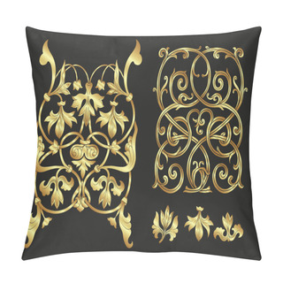 Personality  Byzantine Traditional Historical Floral Motifs, Pattern Pillow Covers