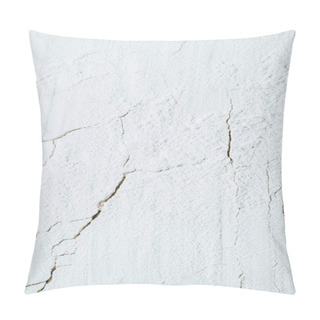 Personality  Cracked Background With White Flour Texture Pillow Covers