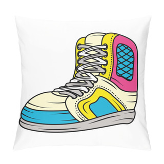 Personality  Tennis Sport Shoes Pop Art Style Pillow Covers