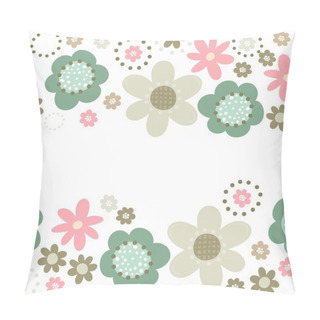 Personality  Romantic Botanical Seamless Border Pillow Covers