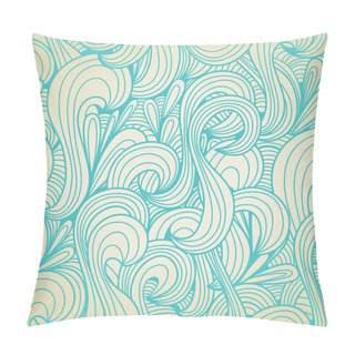 Personality  Retro Swirls Seamless Pattern Pillow Covers