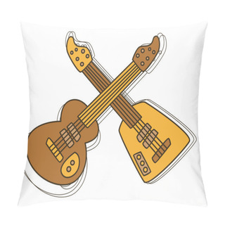 Personality  Guitar King Pillow Covers