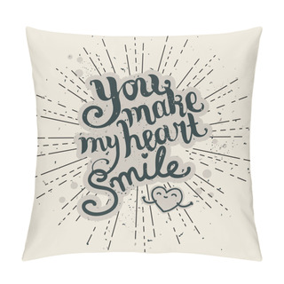 Personality  Happy Valentines Day Card Pillow Covers