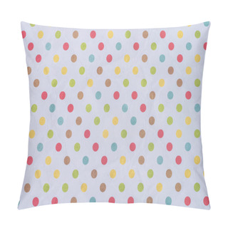 Personality  Pink Wrapper Design With Colorful Dots  Pillow Covers