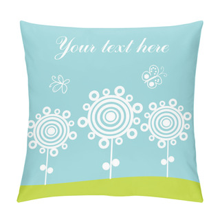 Personality  Greeting Card, Spring Theme Pillow Covers