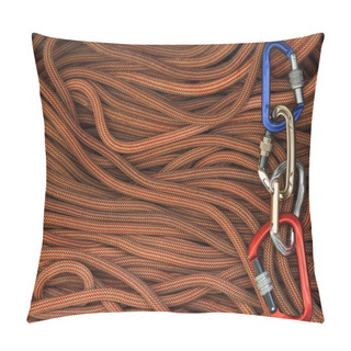Personality  Equipment For Mountaineering And Climbing. Pillow Covers