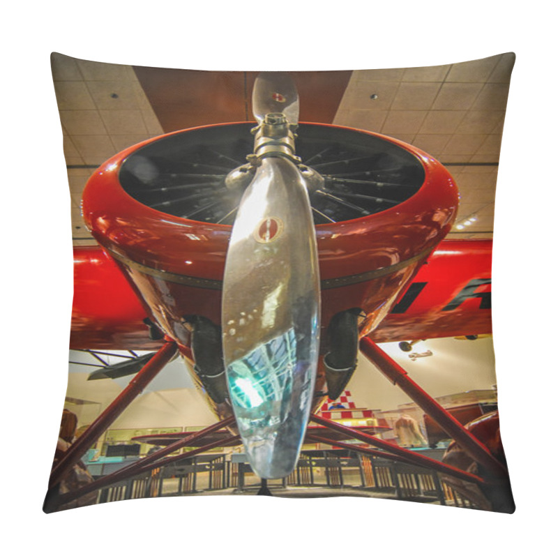 Personality  Vintage Propeller Airplane Pillow Covers