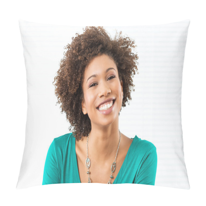 Personality  Happy Smiling Girl Pillow Covers