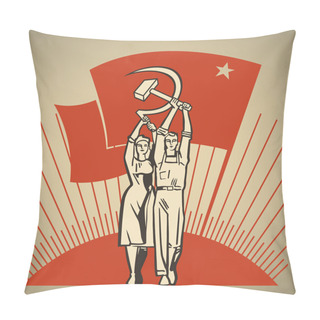 Personality  Labor Pillow Covers