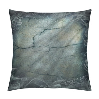 Personality  Halloween Magic Smoke Background Magical Dark Cobweb Pillow Covers