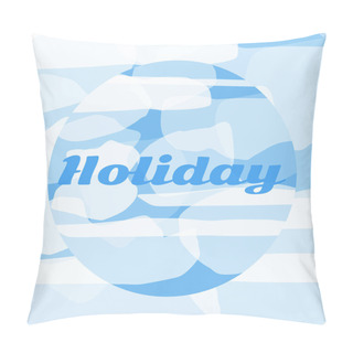 Personality  Holiday Image Vector Illustration   Pillow Covers