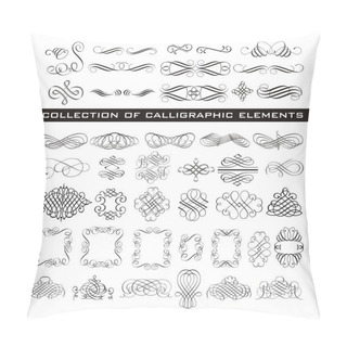 Personality  Set Of Decorative Design Elements And Page Decor Pillow Covers