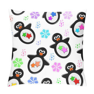 Personality  Penguin Pattern Pillow Covers