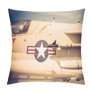 Personality  Jet Fighter Closeup Pillow Covers