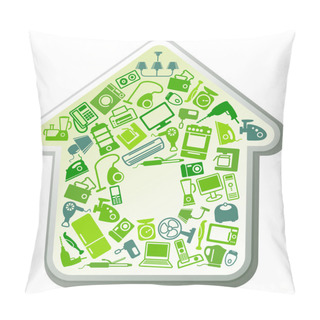 Personality  Home Appliances For House Pillow Covers