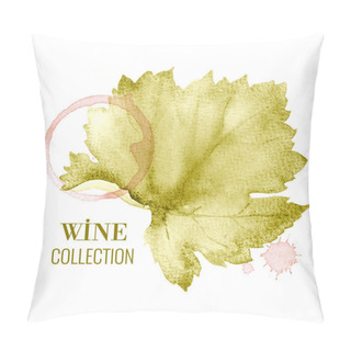 Personality  Wine List. Pillow Covers