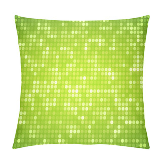 Personality  Multiples Green Dots Pillow Covers