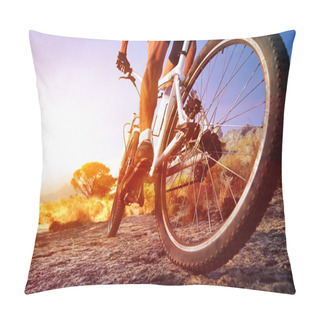 Personality  Moutain Bike Man Pillow Covers