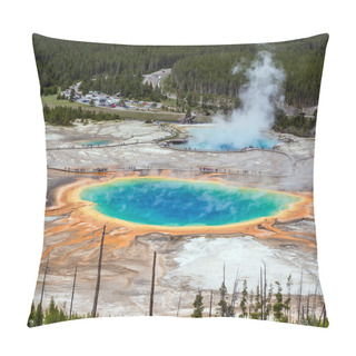 Personality  Yellowstone Grand Prismatic Spring Pillow Covers