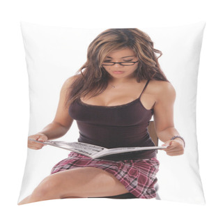 Personality  Sexy Woman Reading Pillow Covers