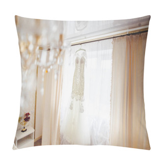 Personality  The Room With The Dress Of The Bride Pillow Covers